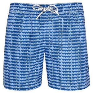 Lacoste Blue Swim Trunks - size M